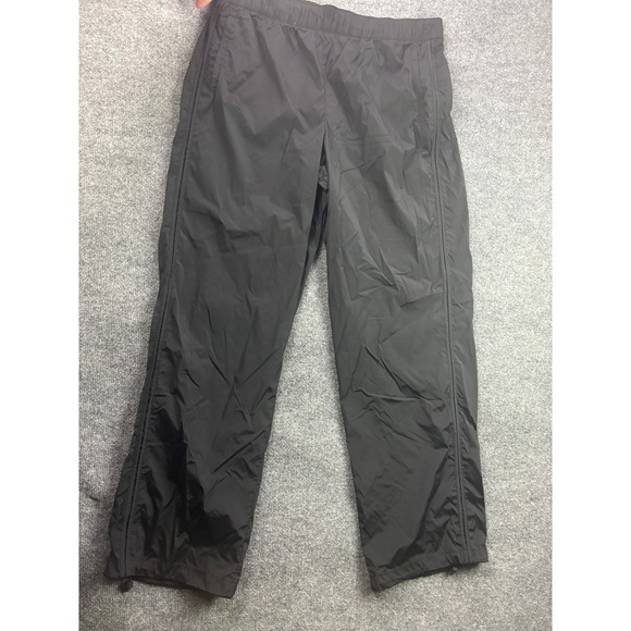 Athleta Pants - Athleta Track Pants Womens XL/T Black Tall Zipper Pockets Bungee Hem